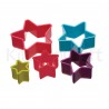 Pack 5 Cortadores Estrella