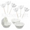 Kit Cápsulas y Topper Elegante Plata