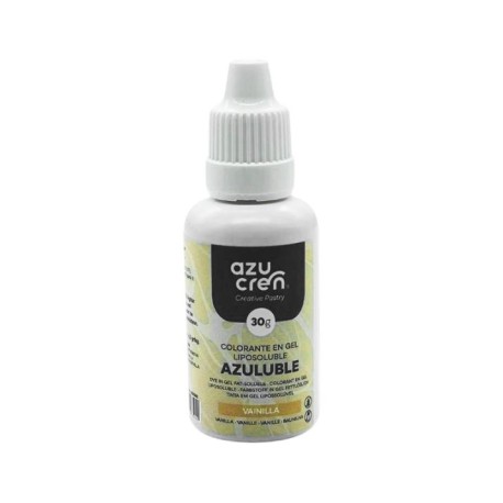 Colorante gel Amarillo Vainilla Azucren Sin gluten