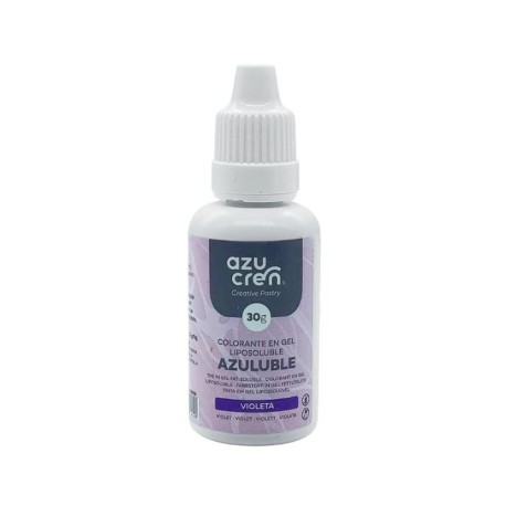Colorante gel Violeta Azucren Sin gluten