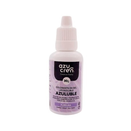 Colorante gel Purpura Azucren Sin gluten