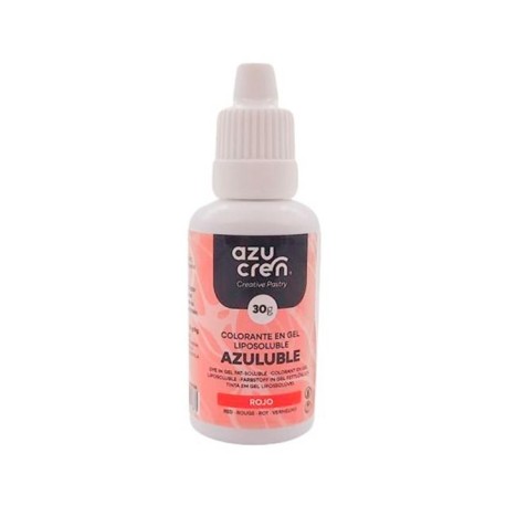 Colorante gel Rojo Azucren Sin gluten