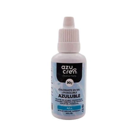 Colorante gel Azul Azucren Sin gluten
