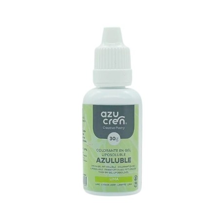 Colorante gel Verde Lima Azucren Sin gluten