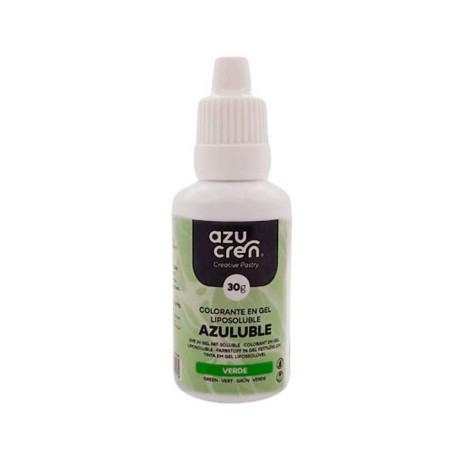 Colorante gel Verde Azucren Sin gluten