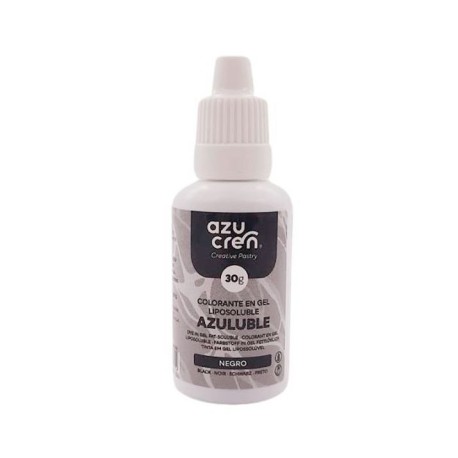 Colorante gel Negro Azucren Sin gluten
