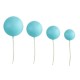 Bolas decorativas azules Azucren